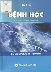 Bệnh học : Sách đào tạo dược sĩ đại học