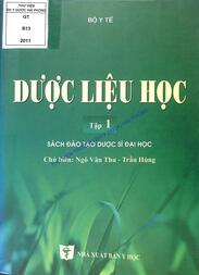 Dược liệu học. Tập 1