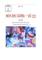 Hóa đại cương - vô cơ