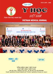 Tạp chí Y học Việt Nam, Tập 558, Số 1, 2026-1